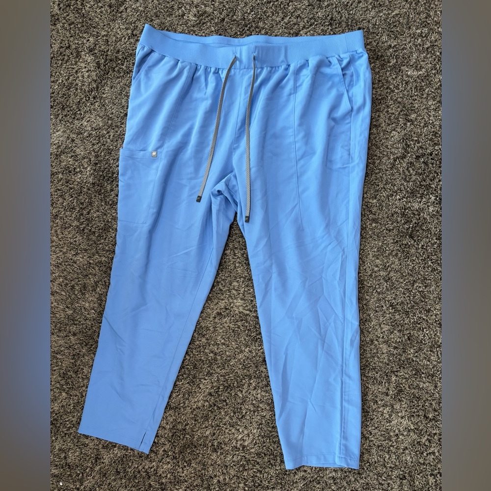 Fabletics Women's Performance Scrub Pant Blue 4X - image 3